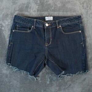 Aeropostale Shorts Womens 11/12 Blue Cutoffs Ashley Ultra‎ Skinny Jeans Beach